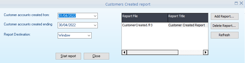 Report_CustomerCreated